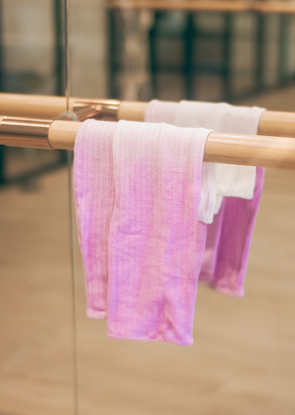 Ombré Ballet  Legwarmers - Lilac - Cloud & Victory