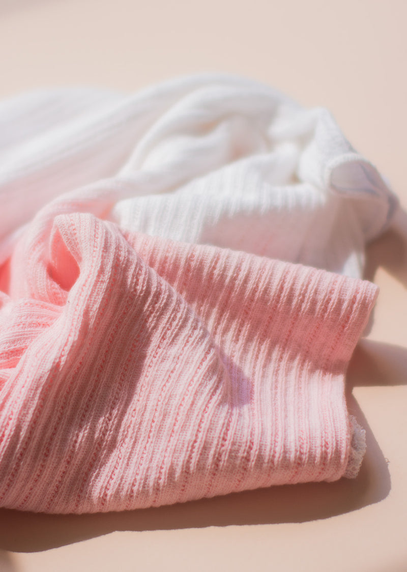 Ombré Ballet Legwarmers - Coral - Cloud & Victory