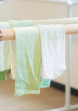 Ombré Ballet Short Legwarmers - Sage - Cloud & Victory