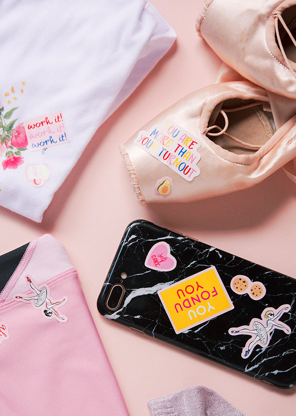More Stickers! - Ethical dancewear and ballet clothing by Cloud and Victory