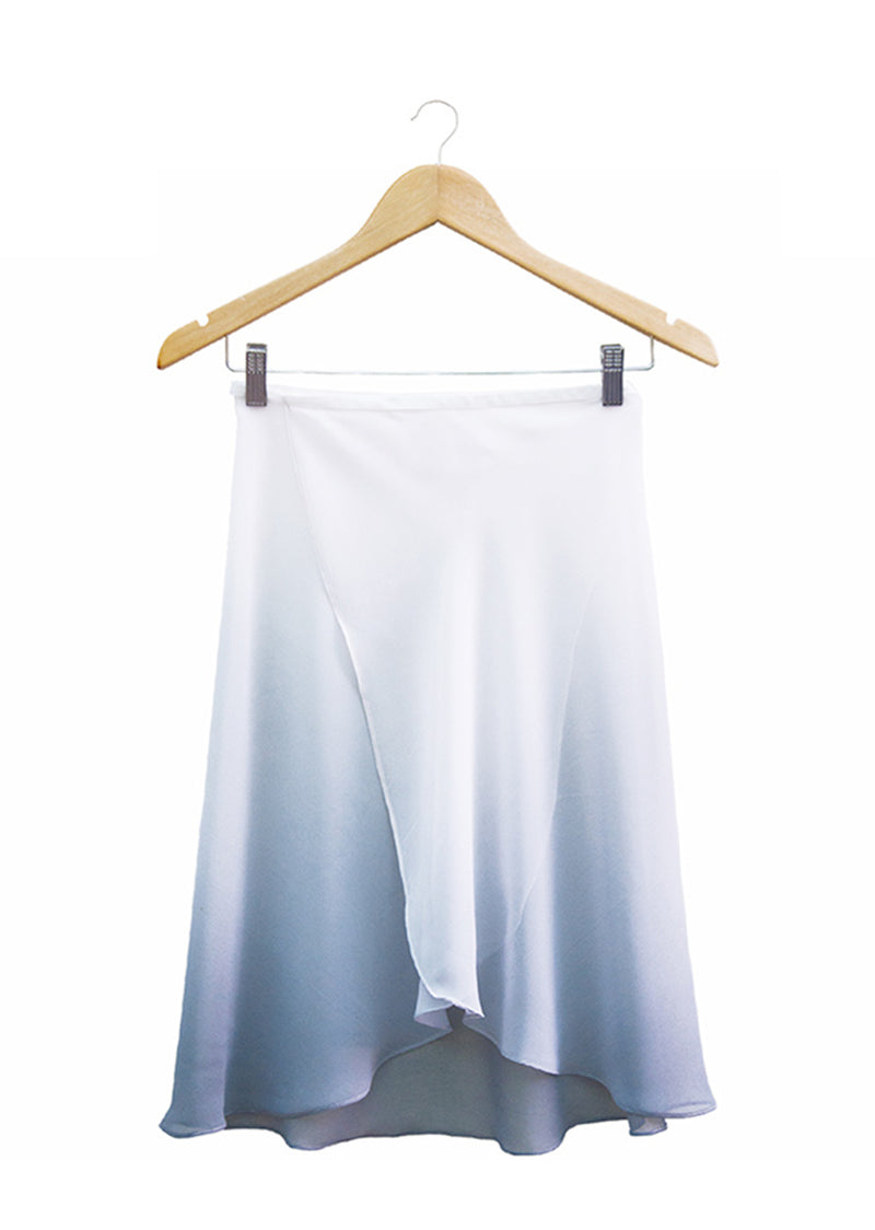 The Ombré Rehearsal Skirt - Swan - Ethical dancewear and ballet clothing by Cloud and Victory