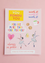 Ballet Sticker Pack! - Ethical dancewear and ballet clothing by Cloud and Victory
