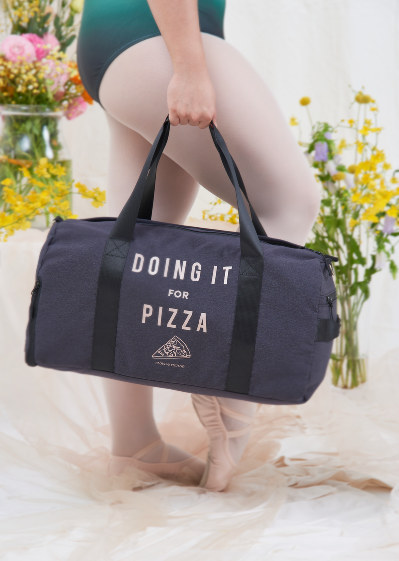 The Doing It For Pizza Dance Bag - Rose Gold – Cloud & Victory