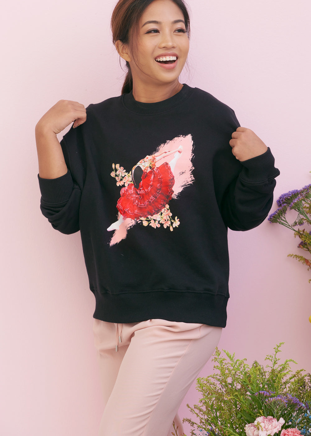 The Kitri Sweater - Cloud & Victory