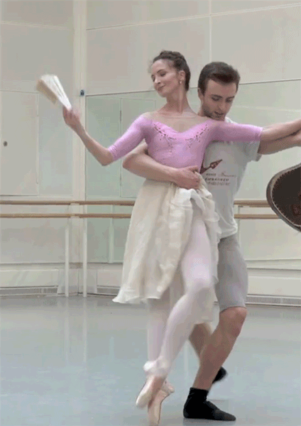 The Sakura Leotard - Ethical dancewear and ballet clothing by Cloud and Victory