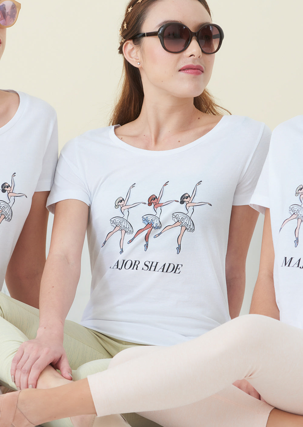 The Major Shade Tee - Cloud & Victory