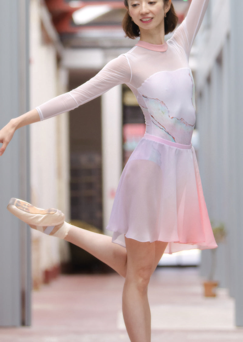 The Pull-On Ballet Skirt - Aurora - Ethical dancewear and ballet clothing by Cloud and Victory
