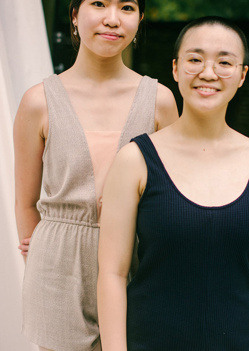 The Reversible Ballet Romper - Pink Cloud - Cloud & Victory
