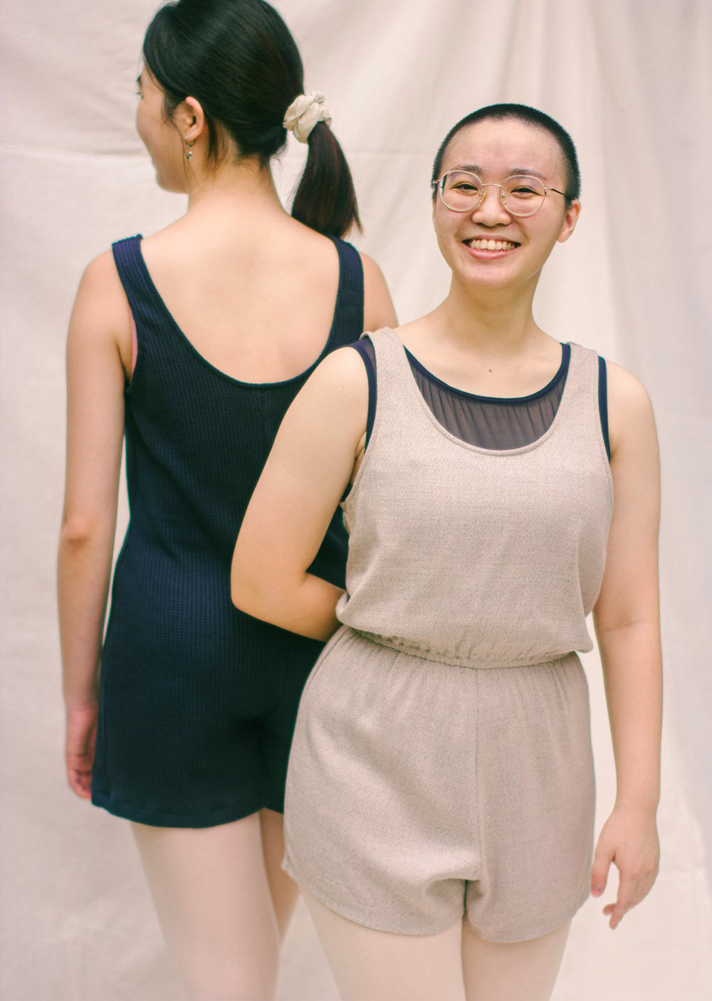 The Reversible Ballet Romper - Pink Cloud - Cloud & Victory