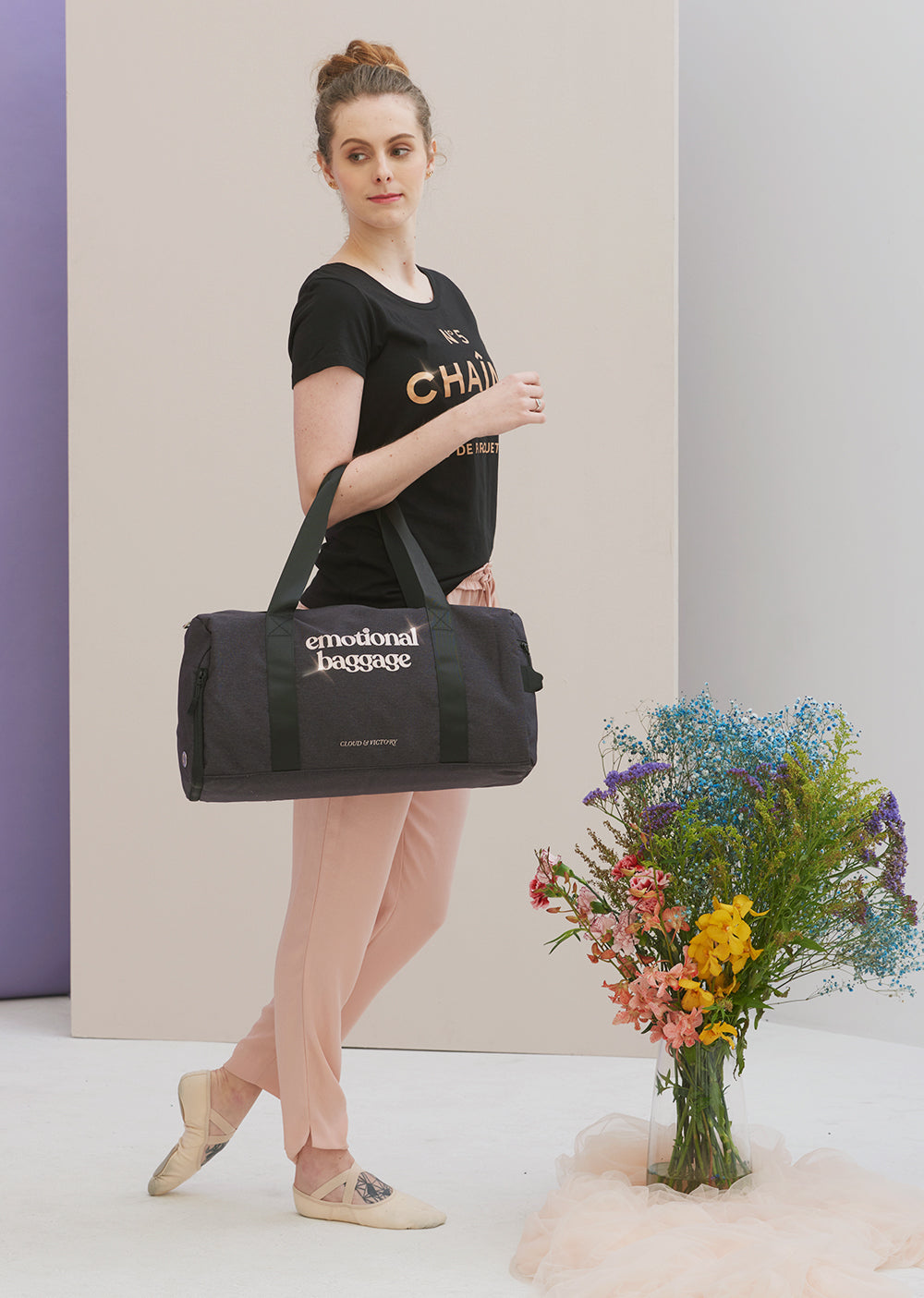 The Emotional Baggage Dance Bag - Rose Gold Edition - Cloud & Victory