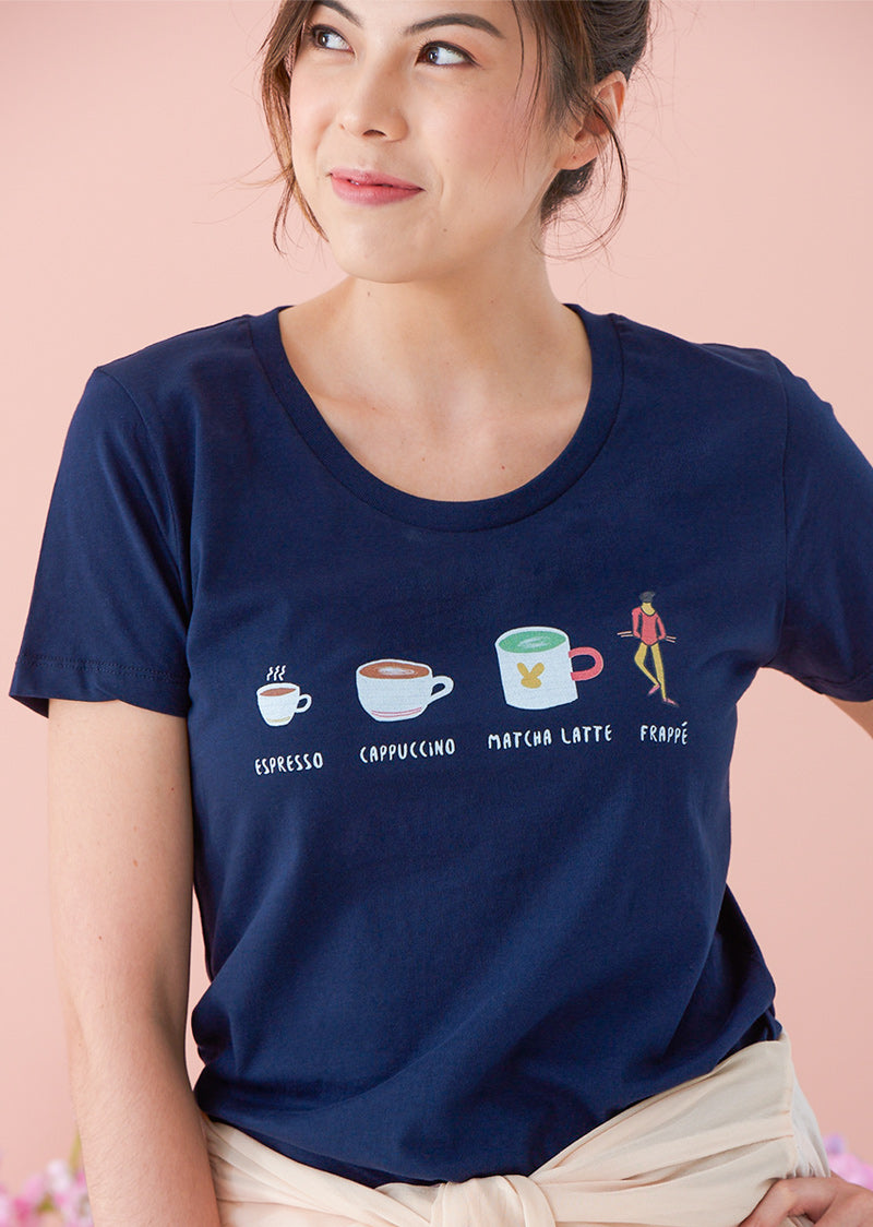 The Frappé-cino Tee - Cloud & Victory